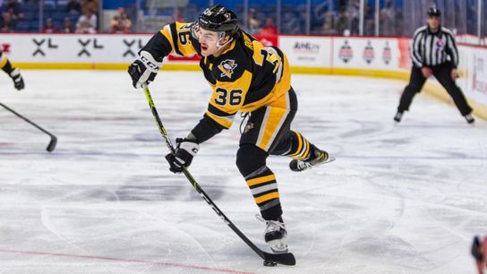 WBS comeback falls short; Robert ties team lead for goals taken at PPG Paints Arena (Penguins)